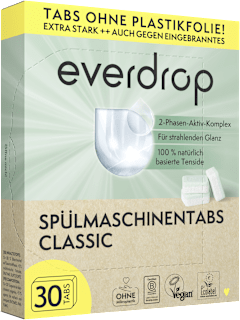Tablety do umývačky riadu Classic  everdrop