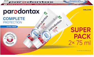 Pasta za zube Complete Protection, dupack (2 x 75 ml) – Ekstra svježina parodontax
