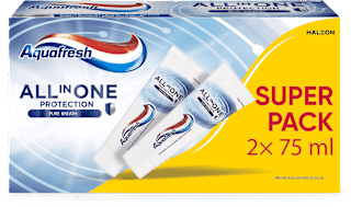 Pasta za zube All In One Protection, duopack (2 x 75 ml) Aquafresh