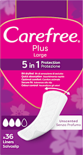 Salvaslip Plus Large Protezione 5 in 1  Carefree