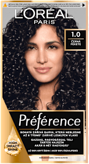 barva na vlasy 1.0 Černá L'ORÉAL PARiS PRÉFÉRENCE
