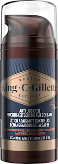 Gesichtscreme Anti-Juckreiz King. C. Gillette
