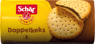 Doppelkekse mit Kakaocremefüllung Glutenfrei Schär