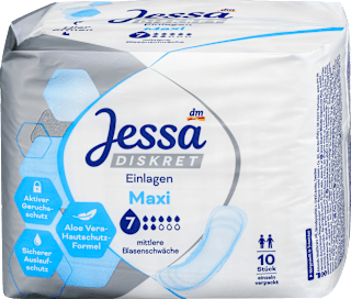 Einlagen Inkontinenz Maxi Jessa DISKRET