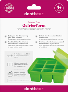 Gefrierform Freezer Tray für selbstgemachte Portionen dentistar