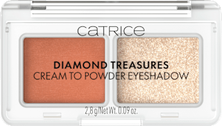 Lidschatten Diamond Treasures Cream to Powder 050 Peach Gleam CATRICE