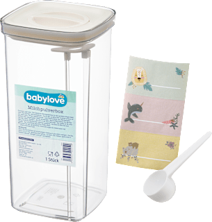 Milchpulverbox mit Portionierlöffel 800 g babylove