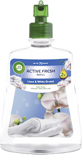 Active Fresh punjenje za automatski osvježivač zraka – Linen & White Orchid AIR WICK
