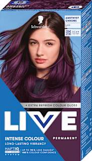 Farba do włosów Amethyst Chrome U69 Schwarzkopf LIVE