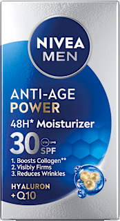 Anti-Age Power vlažilna krema za obraz, ZF 30 NIVEA MEN