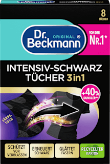 Färbetücher 3 in 1 Intensiv-Schwarz Dr. Beckmann