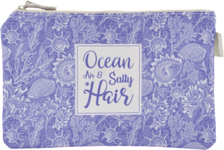 Taška na plavky a kozmetiku 2v1 - Ocean Air & Salty Hair  baggie