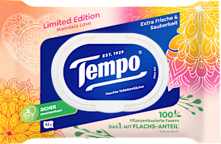 Feuchtes Toilettenpapier Tempo