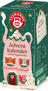 Adventkalender Tee Teekanne