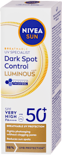 pleťový krém na opalování Luminous 630 SPF50+ NIVEA SUN