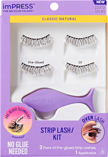 STRIP LASH KIT ciglia finte con applicatore KISS