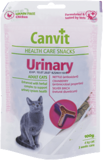 Pochúťka pre mačky Urinary Canvit