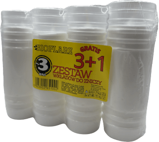 Zestaw wkładów 3+1 72h  MAX-POL