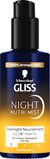 Tratament păr hrănitor pentru noapte  Schwarzkopf GLISS