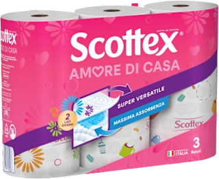 Carta da cucina Amore di Casa Scottex
