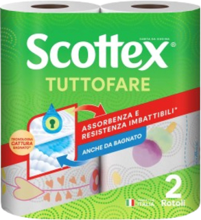 Carta da cucina Tuttofare 2 veli Scottex