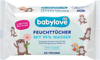 Feuchttücher mit 99 % Wasser sortiert babylove
