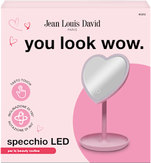 Specchio LED per make-up you look wow Jean Louis David