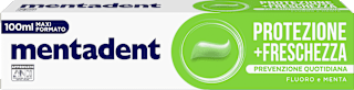 Dentifricio PROTEZIONE + FRESCHEZZA mentadent
