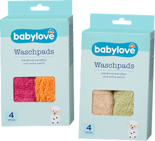 Waschpads bunt babylove