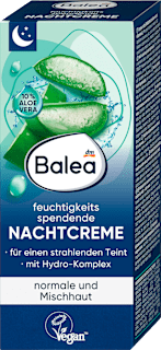 noční hydratační pleťový krém Balea
