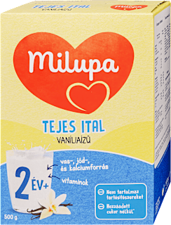 Tejes ital vanília ízzel 2 éves kortól Milupa