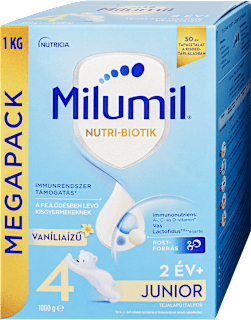 4 Junior ital vanília ízzel 2 éves kortól Milumil