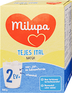 Tejes ital, natúr, 24 hónapos kortól Milupa
