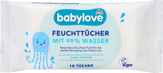 Vlažne maramice za bebe s 99% vode babylove