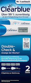 Schwangerschaftstest Double Check Clearblue