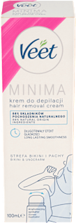MINIMA depilační krém bikiny a podpaží Veet