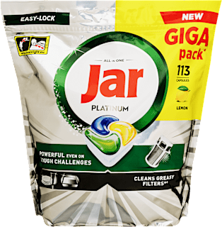 Mosogatókapszula Platinum Lemon Giga Pack Jar