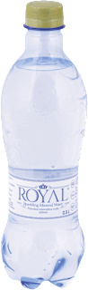 Prírodná minerálna voda - sýtená Royal Water