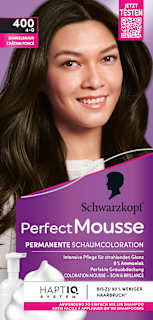Permanente Schaumcoloration - Nr. 400 Dunkelbraun Schwarzkopf Perfect Mousse