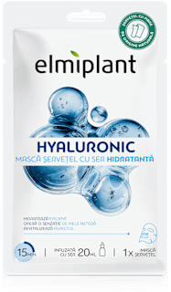 Mască șervețel cu acid hialuronic Elmiplant