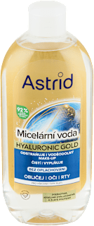 Hyaluronic Gold micelární voda Astrid