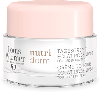 Louis Widmer nutriderm Tagescreme Èclat Rosé parfümfrei LSF50 Louis Widmer