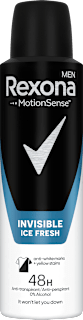 Дезодорант Invisible Ice Fresh Rexona men
