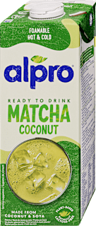 Kókusz-szójaital, matchás Alpro