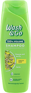 Šampon za masnu kosu sa biljnim ekstraktima  Wash&Go