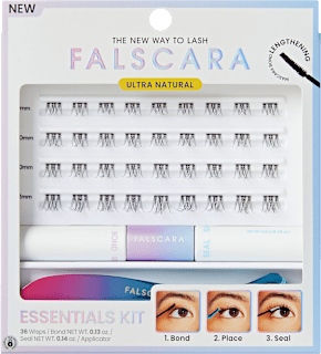 Umelé riasy Falscara Ultra Natural Essential Kit KISS
