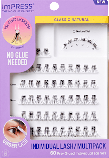 Umelé riasy Individual Lash/Multipack Classic Natural 01 KISS