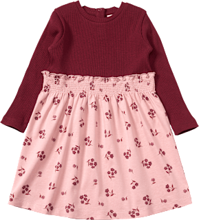 Kleid mit Ripp-Struktur, rot, Gr. 140 ALANA