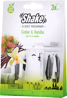 Mirisne granule za ormar – cedar i vanilija Shake