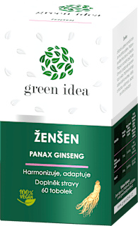 tobolky Ženšen bylinný extrakt green idea